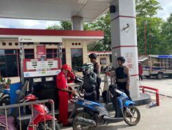 Polres Bangka Lakukan Patroli Rutin di SPBU