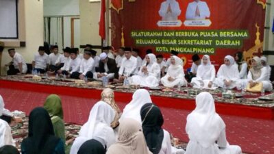 Lusje Anneke Tabalujan Hadiri Silaturahmi dan Nuka Puasa Bersama Keluarga Besar Sekretariat Daerah Kota