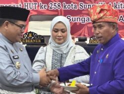 PJ Bupati Bangka Hadiri Rapat Paripurna HUT Kota Singailiat ke-258