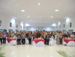 Safrizal ZA Menghadiri Pisah Sambut Danrem 045/Garuda Jaya (Gaya)