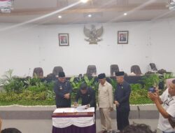 Rapat Paripurna Pengesahan Raperda RPJPD 2025-2045