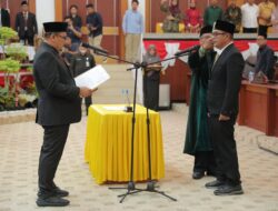 Rapat Paripurna Pengucapan Sumpah Janji Pengganti Antar Waktu Anggota DPRD Provinsi Kepulauan Babel