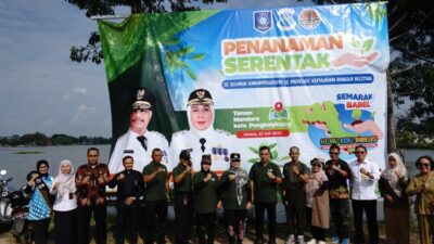 Pemkot Pangkalpinang Mengikuti Penanaman Pohon Serentak