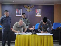 Pj Gubernur Sugito dan Pimpinan DPRD Babel Teken MoU KUA-PPAS APBD 2025 