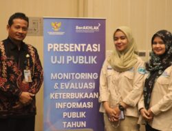 Sekda Fery Apriyanto Sampaikan Komitmen Keterbukaan Informasi Dalam Presentasi Uji Publik 