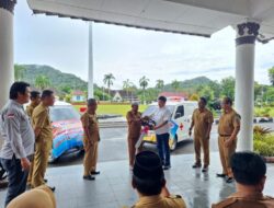 Pemkab Bangka Terima Bantuan Dua Unit Mobil Ambulans 
