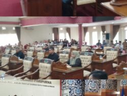 Paripurna Penyampaian Tiga Ranperda Oleh Pemkot  Pangkalpinang