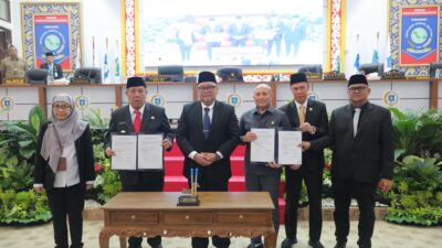 Rapat Paripurna Penyampaian LHP BPK RI Atas laporan Keuangan Pemprov Babel Tahun 2024