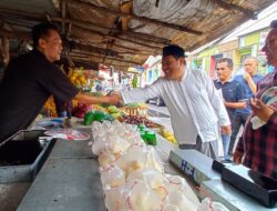Pedagang Pasar Ratu Tunggal Kagumi Pendekatan Prof Udin, Tidak Banyak Janji dan Menghargai
