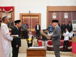 Agung Setiawan Dilantik Sebagai PAW