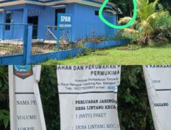 Bangunan SPAM Tidak Berfungsi, Warga Desa Lintang Membutuhkan Air Bersih