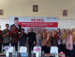 Rustamsyah Serap Aspirasi Siswa SMA Negeri 1 Belinyu 