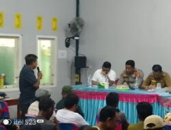 Gara Gara Belum Ada SPK CV. TMR, Warga Geruduk Kantor Desa Bukit Layang 