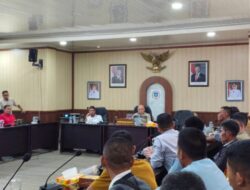 DPRD Babel Audensi Dengan Satpam PT.Gunung Sawit Bina Lestari 
