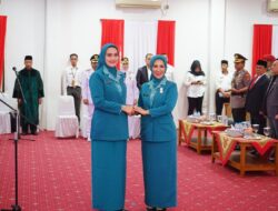 Hj. Susanti Saparudin Resmi Dilantik Jadi Ketua Tim Penggerak PKK dan Ketua Pembina Posyandu Kota Pangkalpinang