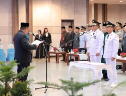 Lantik Bupati dan Wakil Bupati Bangka, Gubernur Hidayat Arsani Tekankan Komitmen Sinergi Membangun Daerah