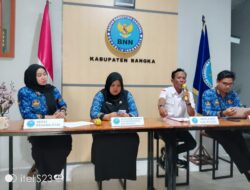BNNK Bangka Berhasil Mengamankan Tujuh Tersangka Pengguna Narkotika
