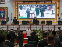 Rapat Paripurna Pengucapan Sumpah Janji PAW Anggota DPRD