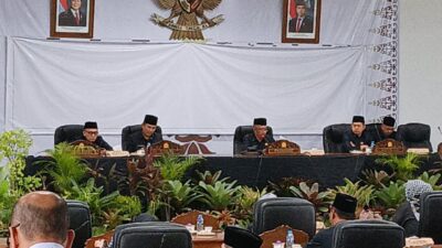 Rapat Paripurna Penyampaian LKPJ Bupati Bangka TA. 2025