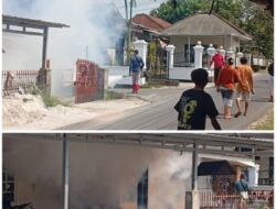 UPTD Puskesmas Kecamatan Gerunggang Melakukan Fogging