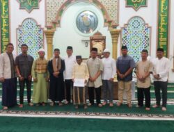 Bupati Bangka Fery Insani Safari Ramadhan di Masjid Nurul Ihsan Keluruhan Sinarjaya Jelutung
