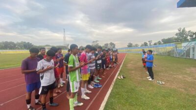 Seleksi Tahap Pertama Tim Sepakbola Porprov Pangkalpinang  Tesmi Ditutup