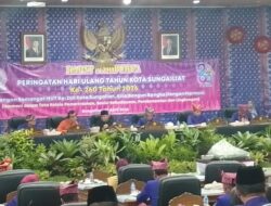 DPRD Bangka Gelar Rapat Paripurna HUT ke-260 Kota Sungailiat, Usung Tema “Bangun Bangka dengan Harmoni”