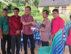 Rudianto Tjen Reses di Bangka, Serap Aspirasi Warga Desa Lumut hingga Berbura