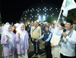 Pemerintah Kota Pangkalpinang Menggelar Pawai Obor Menyambut Hari Raya Idulfitri 1447 Hijriah