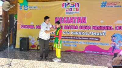 Festival dan Lomba Seni Sastra Nasional 2026 Digelar di SD Negeri 23 Pangkalpinang