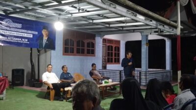 Agung Setiawan Reses di Desa Air Ruay, Soroti Harga TBS Petani yang Merosot
