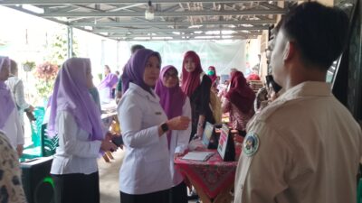 Ketua TP PKK Kota Pangkalpinang Mendatangi Posyandu Bougenville Kelurahan Pasir Garam 