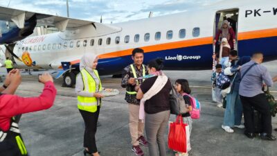 penerbangan Wings Air Rute Pangkalpinang – Batam (PP) bertepatan dengan Festival Pasir Padi kota Pangkalpinang 