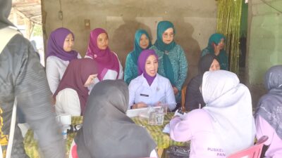 Ketua TP PKK Pangkalpinang Tinjau Posyandu di Air Mawar, Dorong Penambahan Kader Posyandu Mulya
