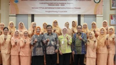 DWP Kota Pangkalpinang Menggelar Sertijab Ketua DWP kepada Ketua PAW