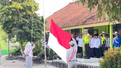 Polres Bangka Masuk Sekolah, Tanamkan Disiplin Lalu Lintas, Jauhi Narkoba dan Cinta Tanah Air