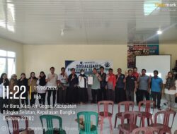 Deklarasikan Komitmen Bersama, Desa Air Bara Pelopori Pelayanan Publik Berbasis HAM