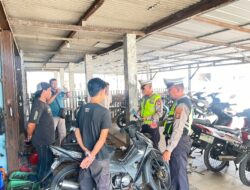 Satlantas Polres Bangka Intensifkan Imbauan Larangan Penjualan dan Pemasangan Knalpot Brong