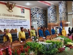 Paripurna Istimewa Ke-1 Masa Persidangan I Tahun 2026  Rapat Paripurna DPRD Kota Pangkalpinang