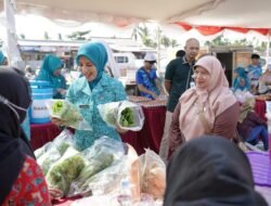 TP PKK Kota Pangkalpinang Bersama Dinas Pangan dan Pertanian Mengadakan Pangan Murah