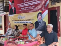 Anggota DPRD Babel Imelda dan Imam Wahyudi Serap Aspirasi Warga Desa Karya Makmur