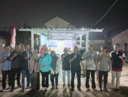 Dessy Ayutrisna Meresmikan Pos Kamling Duren Keramat